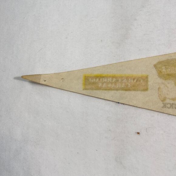 Luray Caverns Souvenir VINTAGE Felt Pennant Large 30" x 12" - Picture 9 of 11